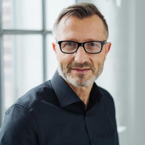 Man with glasses and beard