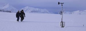 Inspecting weather instruments in the arctic