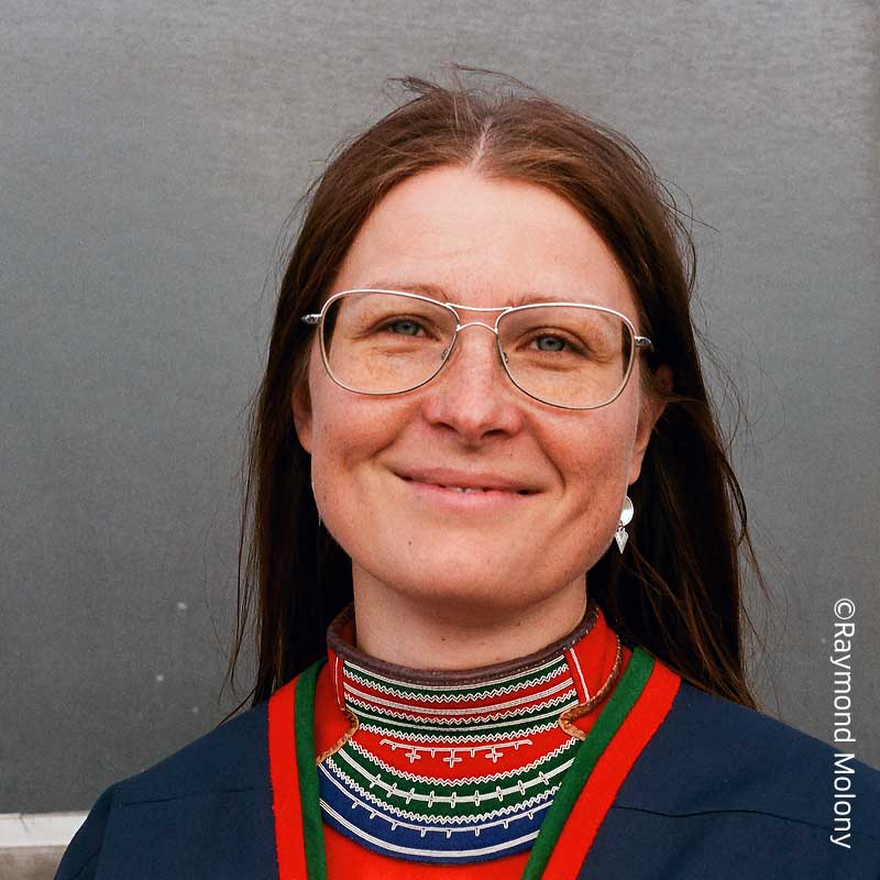 Asa Larsson Blind, President of the Swedish Sami Council