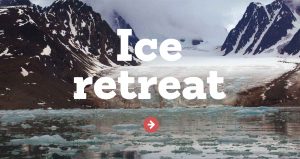 Ice retreat activity screenshot