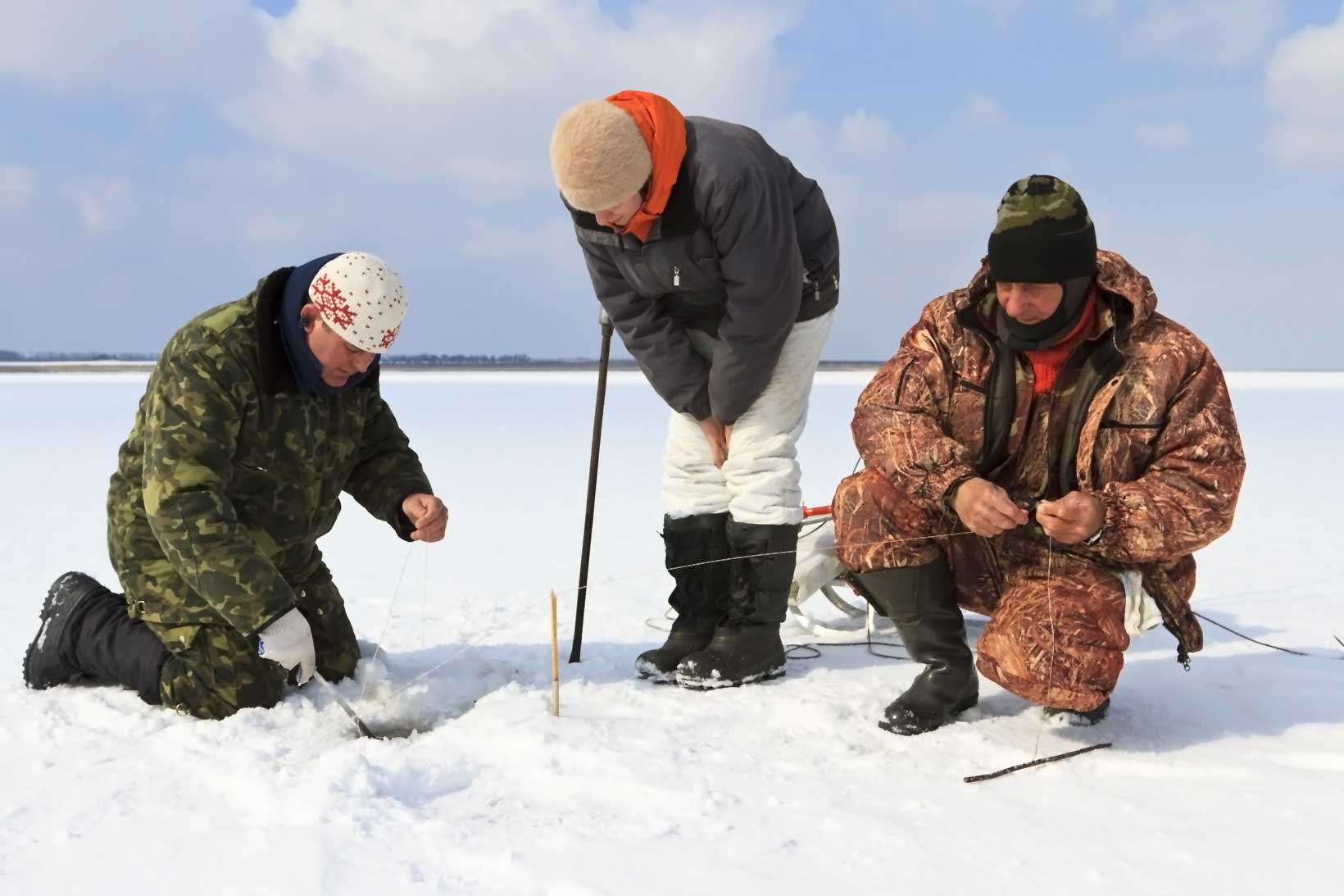 Ice fishing