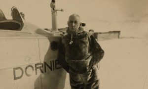 Roald Amundsen in Svalbard 1925