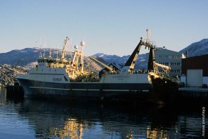 Large industrial trawler, Nuuk, Greenland